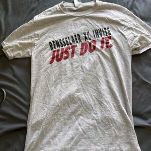 Jerzees size s grey t shirt